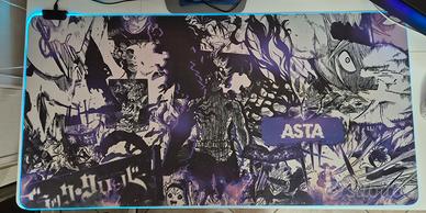 Tappetino mouse RGB XXL anime Black Clover