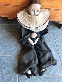 Bambola Pierrot da collezione