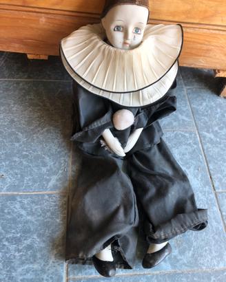 Bambola Pierrot da collezione
