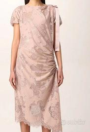 Anna Molinari Boutique abito rosa chiaro tg 44