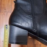 Stivali alti in pelle 44