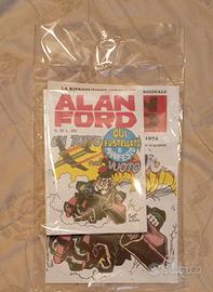 Alan ford n. 58 poster+adesivo anastatica