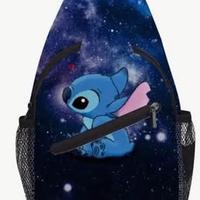 2 prodotti stitch a scelta  zainetto,telo mare ecc