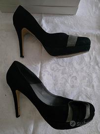 scarpa donna pelle scamosciata taglia 43