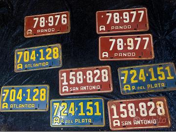 TARGHE EPOCA AMERICANE