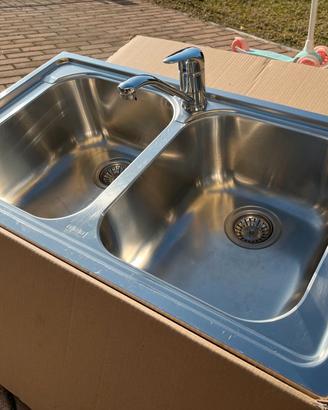 Lavelllo e miscelatore Franke acciao inox