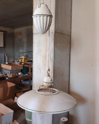 lampadario ceramica 