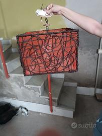 Lampadario etnico fatto a mano