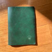 Libretto in pelle Rolex anni 70