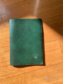 Libretto in pelle Rolex anni 70