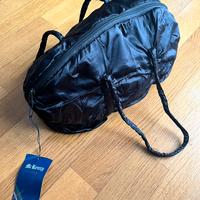 Borsa donna Mc Kenzy marrone in Nylon Cartellino