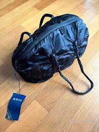 Borsa donna Mc Kenzy marrone in Nylon Cartellino