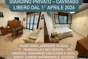 Minia arredato con giardino a Cavriago (RE)