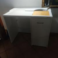 mobile lavandino per lavatrice 