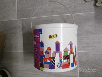 Blocchi in legno colorati 50