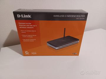 D-Link Modem Router DSL-2640R - Wireless G ADSL2+