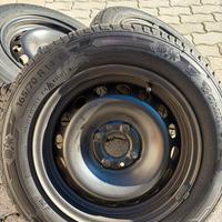 Gomme+ cerchi 165/70 r14 cerchi fiat