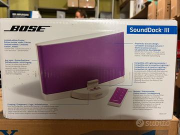 Bose SoundDock III Colore VIOLA Limited Lightning