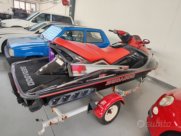 Moto d'acqua sea-doo rxt 215 - con carrello