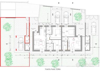 Appartamento bicamere in villa con terrazzo