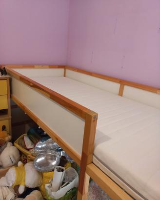 Letto KURA IKEA 90x200cm con materasso
