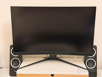 MSI monitor curvo 24”