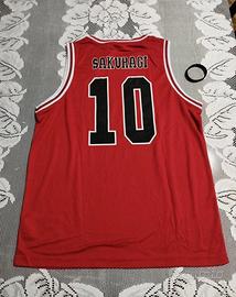 canotta basket slam dunk shohoku  hanamichi 