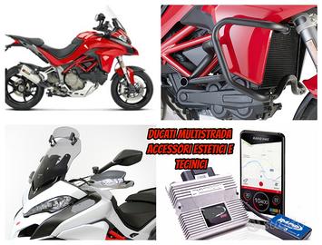 Ducati Multistrada scarico valigie frizione disco