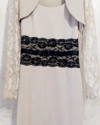2 pezzi Completo vestito+coprispalle