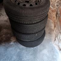 4 Cerchioni in lamiera per Fiat Qubo