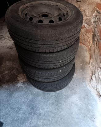 4 Cerchioni in lamiera per Fiat Qubo