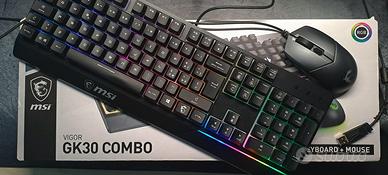 MSI Vigor GK30 Combo - Keyboard + Mouse (Tastiera)