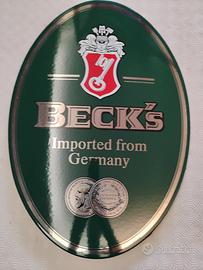 Scudo in metallo Becks