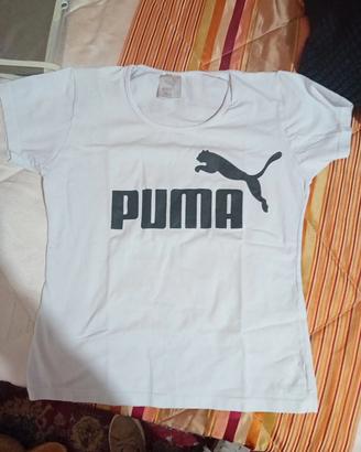 tshirt donna manica corta puma,s