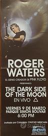Roger Waters Colombia 2007 flyer