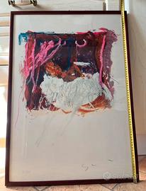 SCHIFANO  litografia firmata .