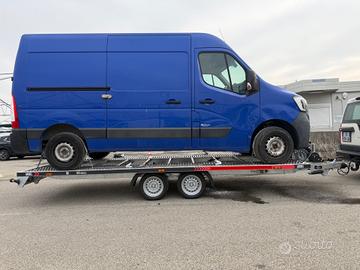 RIMORCHIO BASCULANTE TRASPORTO VEICOLI 3.5T - 5,00