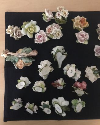 Collezione di fiori di porcellana ‘Capodimonte’