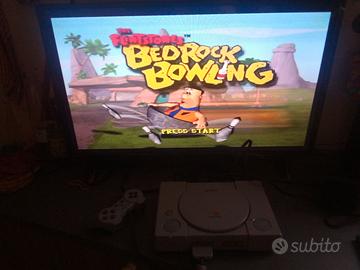 The Flintstones Bedrock Bowling ps1 (Multilingua)