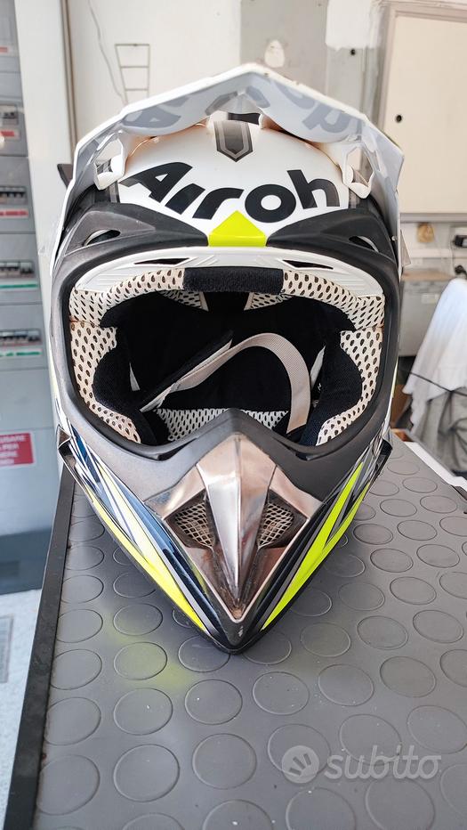 Casco cross giallo fluo - Accessori e ricambi moto originali 