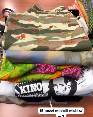 Lotto magliette T-sheet 50 capi