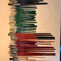 Pennelli per pittura ad olio