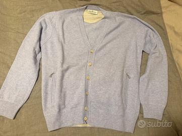 Maglione L colore lilla in cashmere Della Ciana