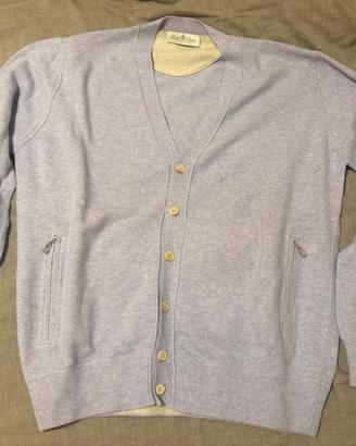 Maglione L colore lilla in cashmere Della Ciana
