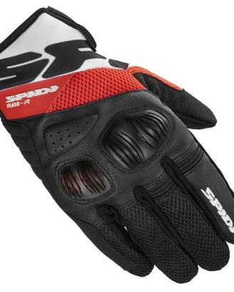 GUANTO TESSUTO PELLE MOTO SPIDI FLASH-R EVO ROSSO