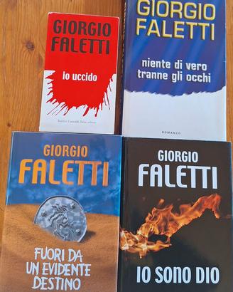 4 Libri Giorgio Faletti