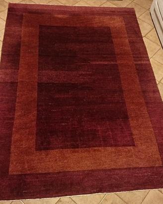 Tappeto NIZAM Bordeaux e rosso mattone 235 x 164cm
