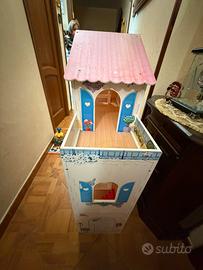 Casetta bambole legno