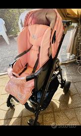 Trio passeggino Plebani rosa