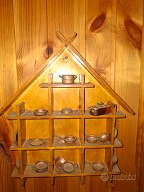 Vintage: bacheche porta miniature con miniature